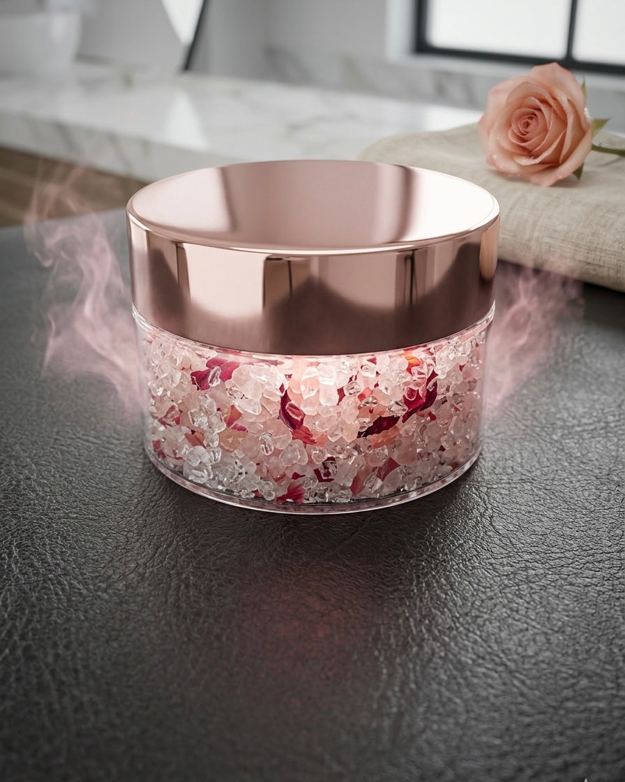 Rose Gold Radiance Bath Salts - 4oz