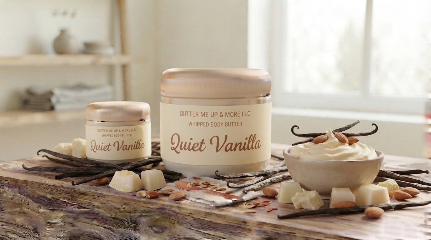 Quiet Vanilla Whipped Body Butter